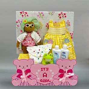B302 Baby Girl Hamper B302 Baby Girl Hamper